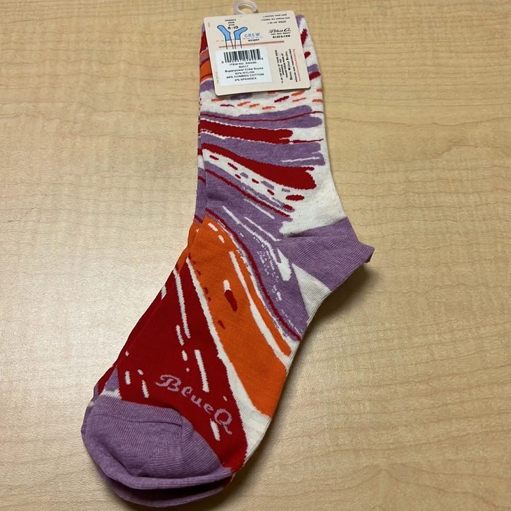 What’s Your Superpower‎ crew socks, NWT